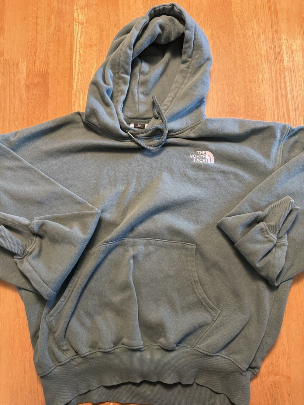 The North Face Circuit Ardession Hoodie Men’s M Green Gray Pullover Sweatshirt